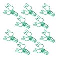 thumbnail image 1 of Abrazaderas De Papel 100 Piezas Material De Metal Hueco Clips De Carpeta De Fuerza De Sujeción Fuerte Regalo Para Documento ANGGREK  Arte y Manualidades, 1 of 8