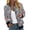 Gray01, variant on Jacket for Women Lightweight Transition Floral Print Aviator Jacket 2026 Fall Zip Up Jackets College Long Sleeve Windbreaker with Pockets Gray M