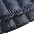 thumbnail image 5 of Maoxin Mens Tops Men' Solid Color Down Jacket With Warm Zipper Pocket Long Sleeved Hooded Casual Jacket Navy L, 5 of 7
