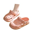 thumbnail image 2 of Boys Girls Garden Glogs Slide Sandals Kids Summer Water Shoes Slip On Clogs Indoor Outdoor Children Beach Pool Shoes(11-11.5 Years,Pink), 2 of 5