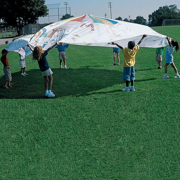 12 Color-MeInstitutional Play Parachute
