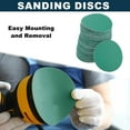 thumbnail image 2 of Unique Bargains Car Sanding Discs 2 inch Abrasion Resistance | Round Hook and Loop Sandpaper Green 50 Pcs 120 Grit, 2 of 7