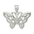 thumbnail image 1 of 925 Argent Sterling Papillon Collier Pendentif Insecte Arachnide, 1 of 6