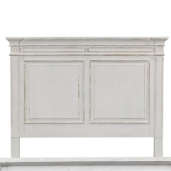 Abbey Park White Queen Panel Headboard