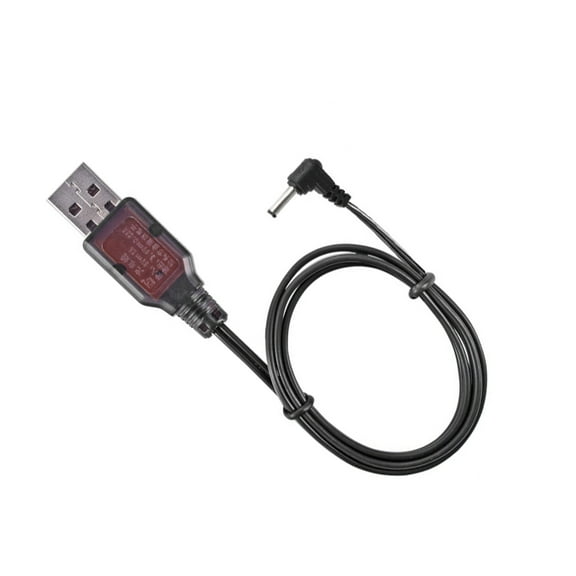 ROCKROK 3.6V USB Charging Cable 3.5mm Elbow Plug Cord for Toy Remote Control Car