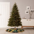 thumbnail image 6 of Sikiie Sunflowers And Bird Nativity Christmas Tree Skirt, Jesus Christian Winter Holiday Tree Mat Decoration(30-48IN)30", 6 of 6