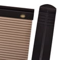 thumbnail image 5 of Spaco 40 x 40 Inch Outdoor Polycarbonate Front Door Window Awning Canopy-Brown, Entry Door Outdoor Window Awning Exterior, Front Door Overhang Awning for Sun Shutter, UV, Rain, 5 of 9