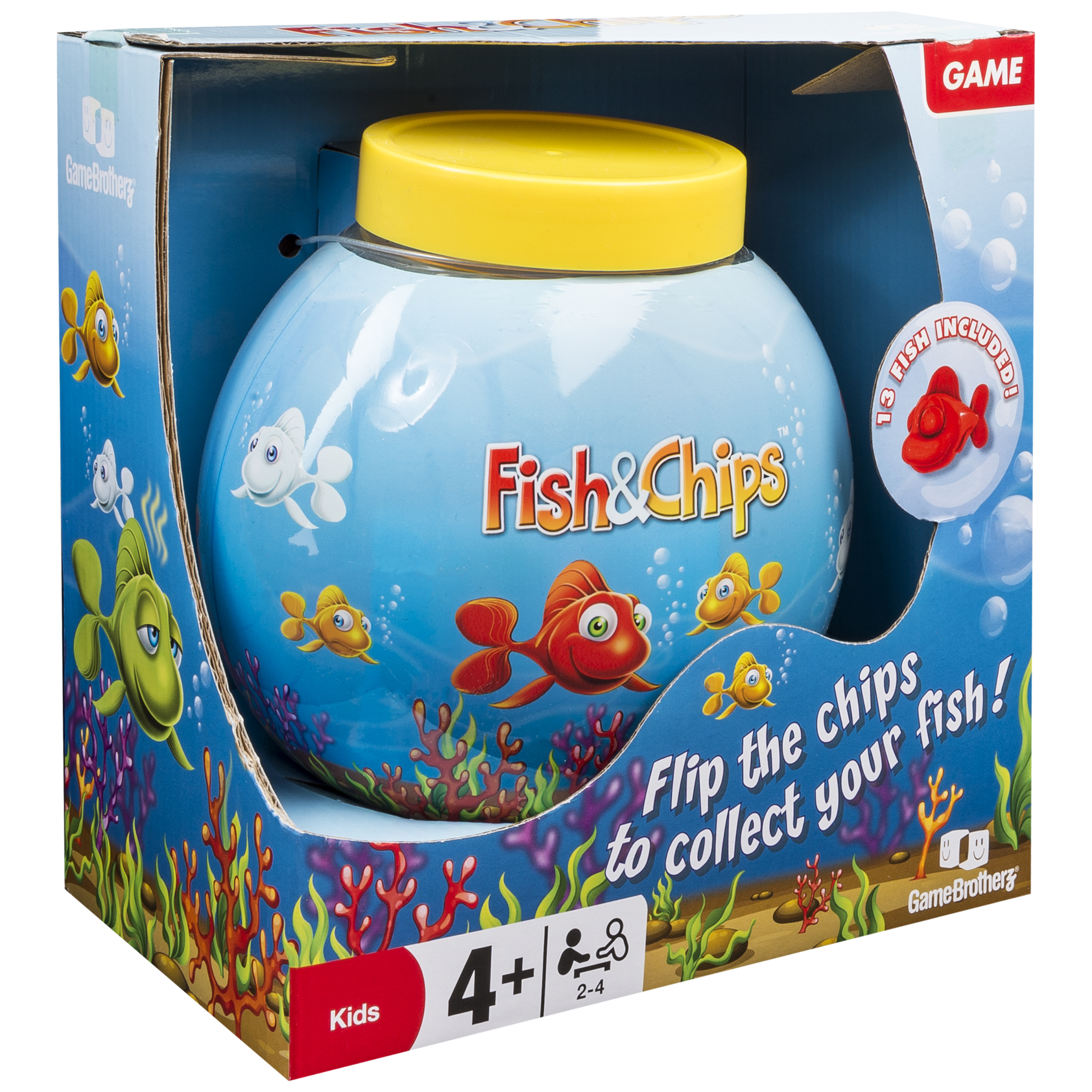 Fish & Chips Game in a Fish Bowl