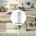 thumbnail image 6 of LHRIVER 10000 BTU Portable Air Conditioner with Window Kits 450 sq ft, Dehumidifier, 2 Fan Speeds, AC unit, White, 6 of 12