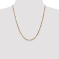 thumbnail image 4 of 14K Yellow Gold Anchor Chain Styles Necklace 3 mm Concave 22 inch, 4 of 4