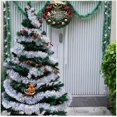 thumbnail image 5 of 33 Feet Christmas Tinsel Garland Metallic Twist Garland Frost Tip Glitter Shiny Wreath for Christmas Tree Party Supplies Indoor and Outdoor Decor, 5 of 7