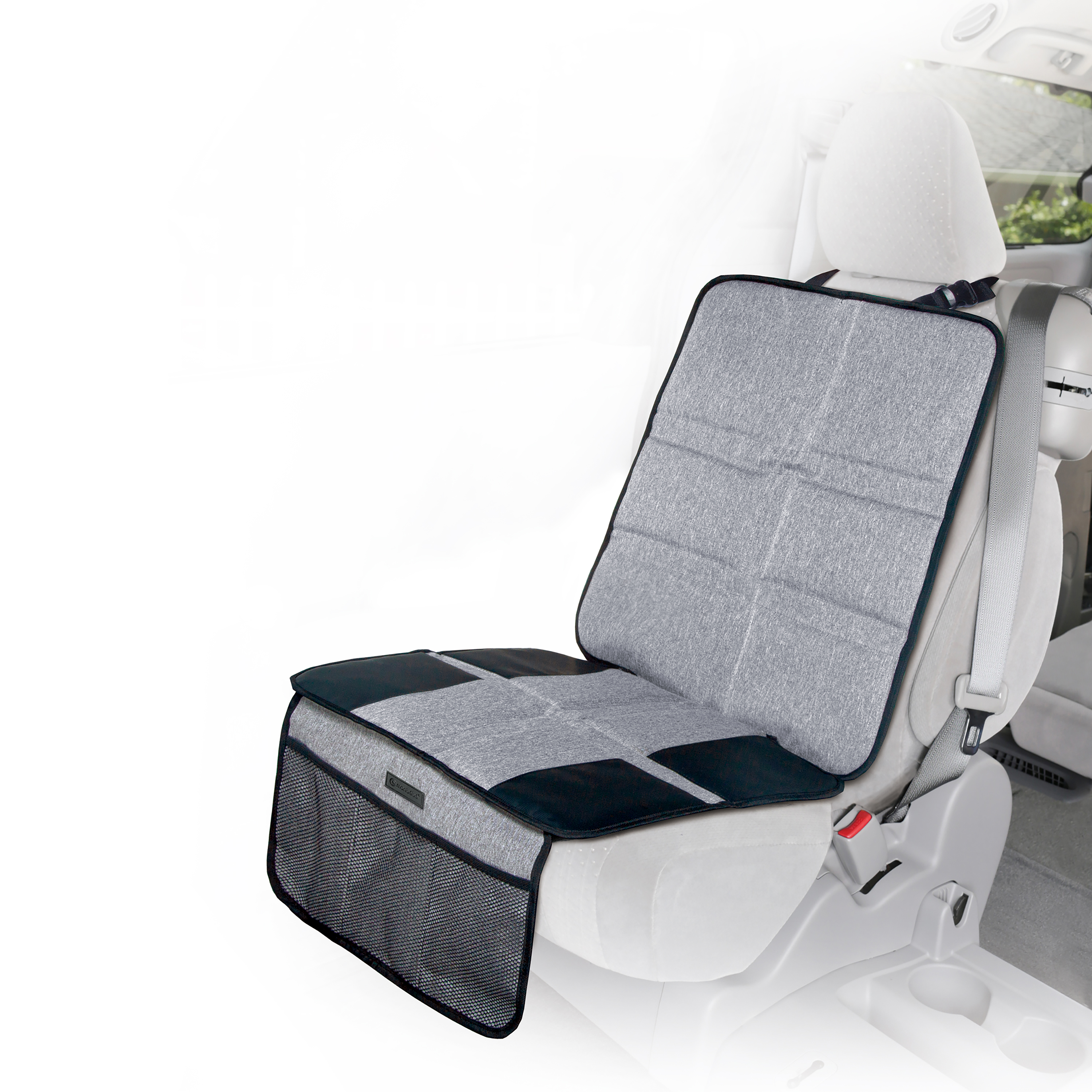 Monbebe Deluxe Car Seat Protector, Gray photo 4