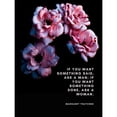 thumbnail image 3 of ArtsyQuotes 15x18 Black Modern Framed Museum Art Print Titled - Margaret Thatcher Quote: Ask a Woman, 3 of 5