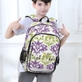 thumbnail image 5 of ALAZA Mardi Gras Flower Laptop Backpack Purse Travel Bag Casual School Bookbag Rucksack for Women Men, 5 of 6