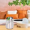 thumbnail image 3 of Turkish coffee pot, Turkish coffee pot, stainless steel tea pot with spout handle, milk chocolate, 600 ml heating pot, 3 of 5