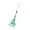 Green, variant on 1Pcs Leaf Rake, 3 Section Adjustable Handle Lightweight, Wooden Handle Leaf Rake with Metal Tines for Boys & Girls, Kids Garden Rake for Yard Cleaning Activities Use 27.5x5.9 Inch Red