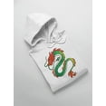 thumbnail image 3 of Drawn Dragon Hoodie Women -GoatDeals Designs, Female Medium, 3 of 4