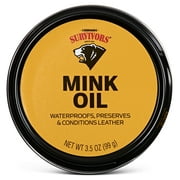 Herman Survivors Mink Oil, 3.5 Ounce Leather Waterproof and Conditioner