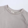 thumbnail image 5 of Toddler Baby Boys Girls Short Sleeve T-Shirt Summer Crewneck Solid Color Crewneck Baby Casual Pure Cotton T-Shirt 1 Piece Set for 9M-6T, 5 of 5