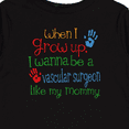 thumbnail image 4 of Inktastic Vascular Surgeon like Mommy Boys or Girls Long Sleeve Toddler T-Shirt, 4 of 5