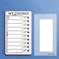 thumbnail image 2 of Memo Plastic Board Chore Chart Reusable Checklist,my Chores Checklist Daily Planner (1set), 2 of 4