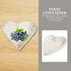 thumbnail image 4 of BRIGHTFUFU Forma de corazón Placa de frutas Escritorio Sundries Basket Canasta Hogar Refresco Placa, 4 of 8