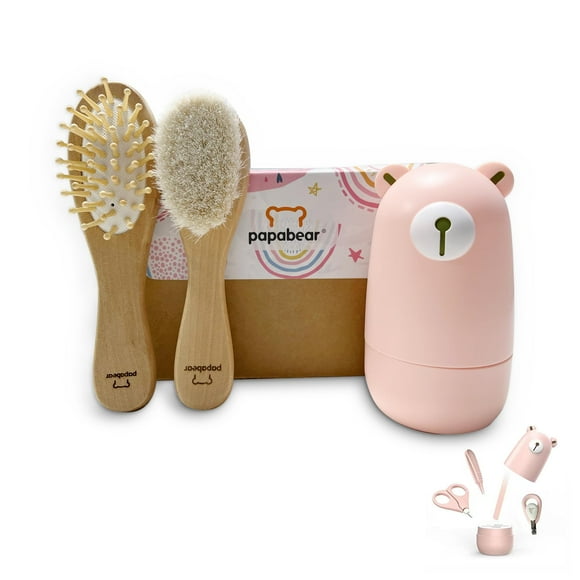 Kit de Cortauñas para Bebé PAPABEAR 6 en 1
