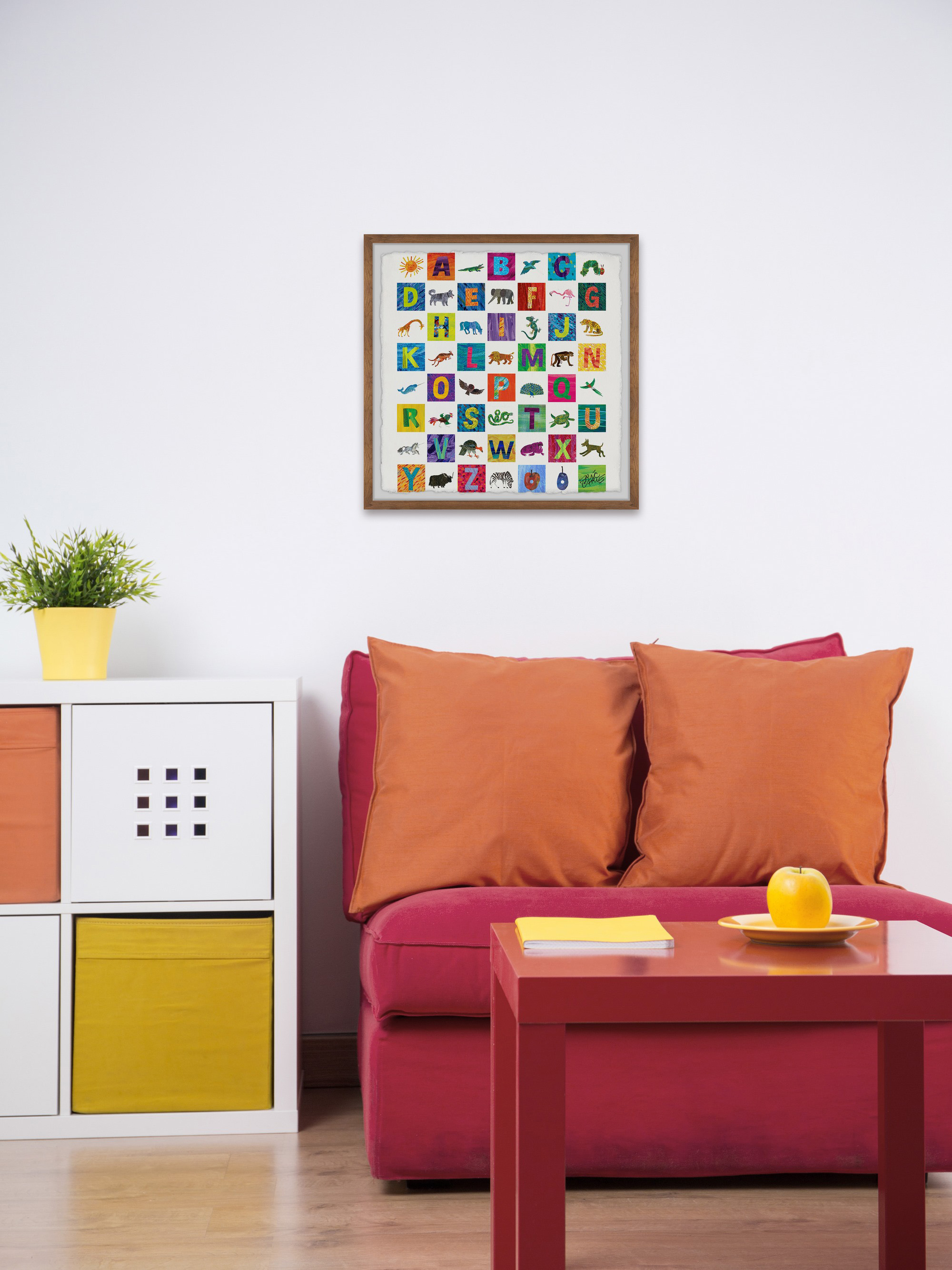 Marmont Hill Animal Alphabet II by Eric Carle Framed Wall Art