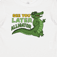 thumbnail image 4 of Inktastic See You Later Alligator with Black Sunglasses Boys or Girls Baby T-Shirt, 4 of 5