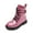 Pink, variant on Boy Girls Ankle Boots Lace up Combat Boots Blue Size 11 Little Kid