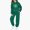 Green, variant on Eltusu Girls Winter Outfit Sets, Graphic Long Sleeve Warm Elastic Waist Hoodies and Sweatpants Sets Green Size 2-13T