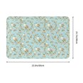 thumbnail image 3 of Bingfone Cute Honeybees Door Mat 16"X24" Front Entrance Non-Slip Low Profile Washable For Entryway, 3 of 8