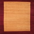 thumbnail image 1 of Ahgly Company Indoor Square Contemporary Dark Orange Abstract Area Rugs, 3' Square, 1 of 6