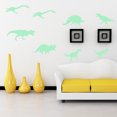 thumbnail image 7 of Wall Stickers Room Wall Home Decor Kids 9Pcs Stickers Dinosaur Luminous Fluorescent Home Decor,Green Home Wall Stickers, 7 of 7