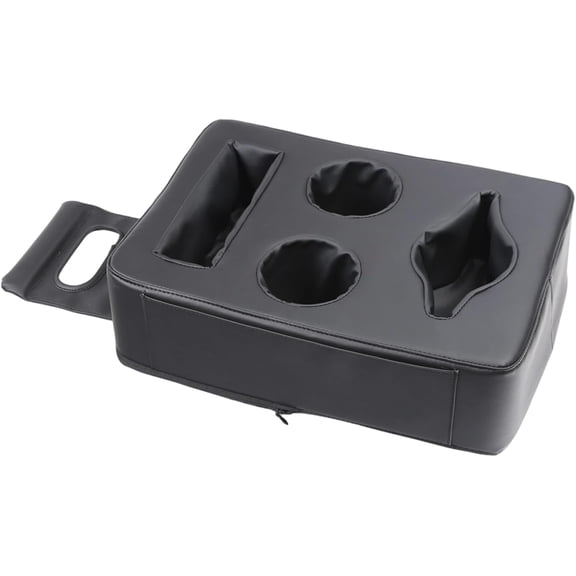 Car Rear Seat Cup Holder, 53x26x10.5cm Backseat Organizer for Road Trip