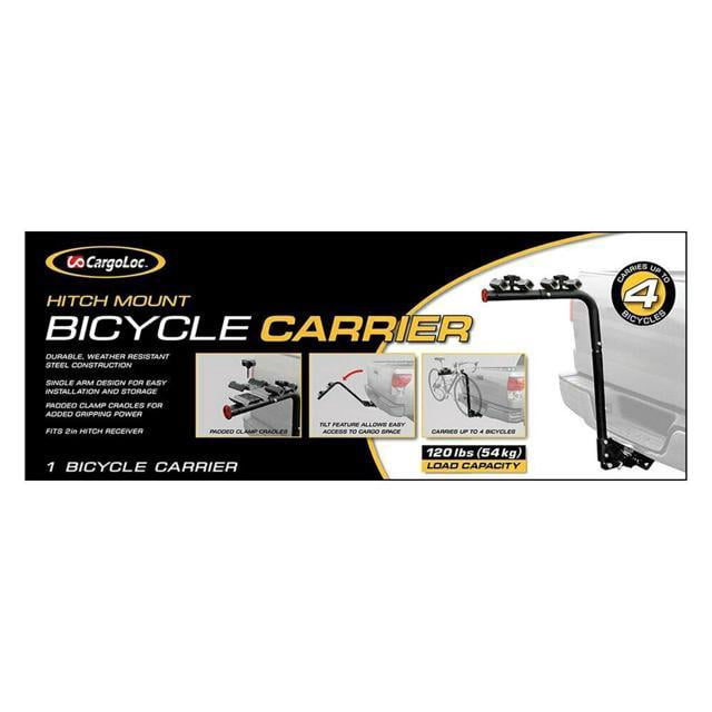 CargoLoc Bicycle Carriers Hitch Mount / Trunk Mount 32514 4 Bike