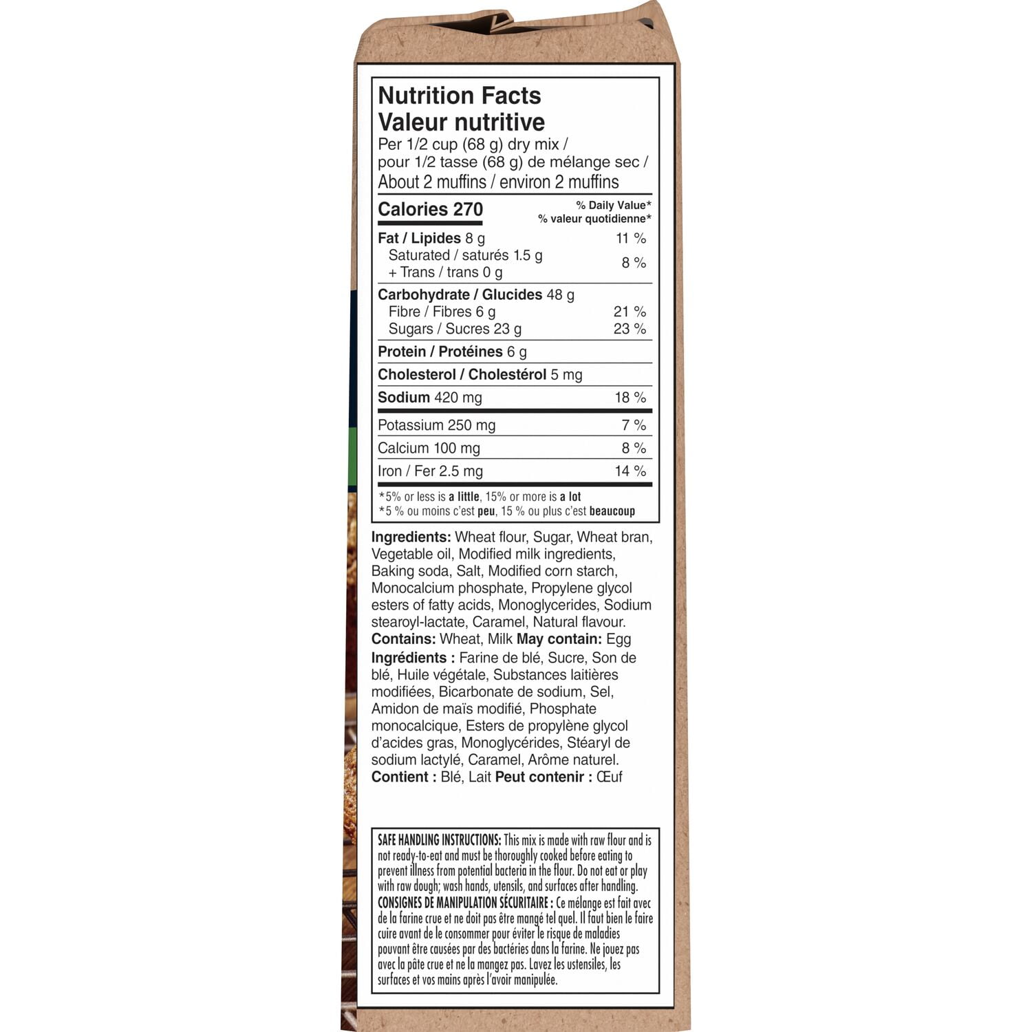 Quaker Mélange à muffins Son