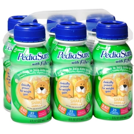 pediasure vanilla liquid fiber oz pack