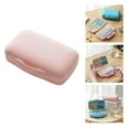 thumbnail image 6 of Wswqop Portable Weekly Pill Box Organizer 7 Day Planner Box Medicine Storage Container Medication Pod pink, 6 of 9