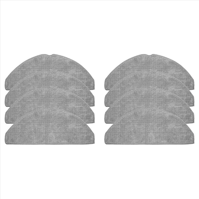 Paquete de 8 Paños de Fregona de Repuesto para Robot Aspirador para L60, Almohadilla de Microfibra para Fregona, Accesorios de Paños de Fregona Lavables