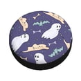thumbnail image 3 of XMXY Cute Ghost Funny Bat Spare Tire Cover, Universal Waterproof Cover for Jeep RV Tire Wheel Protection, 16 inch, 3 of 8