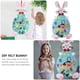 thumbnail image 2 of 1 juego de conejito de fieltro para manualidades, decoración colgante de conejo de Pascua, 2 of 5