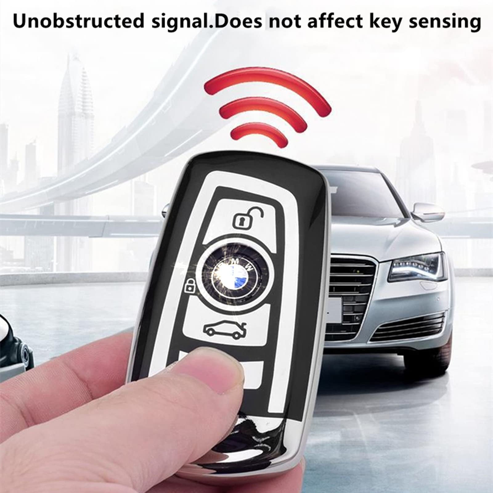 Advanced Flexible TPU Protective Shell Case for BMW X1 X3 X4 X5 X6 1 2 4 5 6 7 Series M3 M5 M6 GT3 GT5 G30 F10 F15 F16 F20 Smart Remote Key Fob Cover
