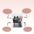 thumbnail image 5 of Kitsch 11 PCS Travel Bottles for Toiletries – Travel Essentials Kit for Shampoo, Conditioner, Lotion & More - TSA Approved Travel Bottles, Leak-Proof Refillable Travel Size Containers - Black & Ivory, 5 of 9