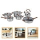thumbnail image 5 of Set of Kitchen Frying Pan Saucepan Stainless Steel Pan Frying Pan Stockpot, 5 of 6
