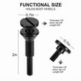 thumbnail image 2 of FABLE- 2Pcs 1/4" Shank Mounting Mandrel For Metal Cut-Off Wheel Die Grinder Drill Tool, 2 of 5