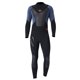 thumbnail image 2 of Traje de neopreno Cola para hombre de buceo surf natación cuerpo completo negro y gris, 2 of 8