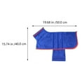 thumbnail image 3 of WESIEVYA 1Pcs Serviette de Bain pour Chien Bleu Séchage Rapide Chaud et Confortable pour Chiens, 3 of 5