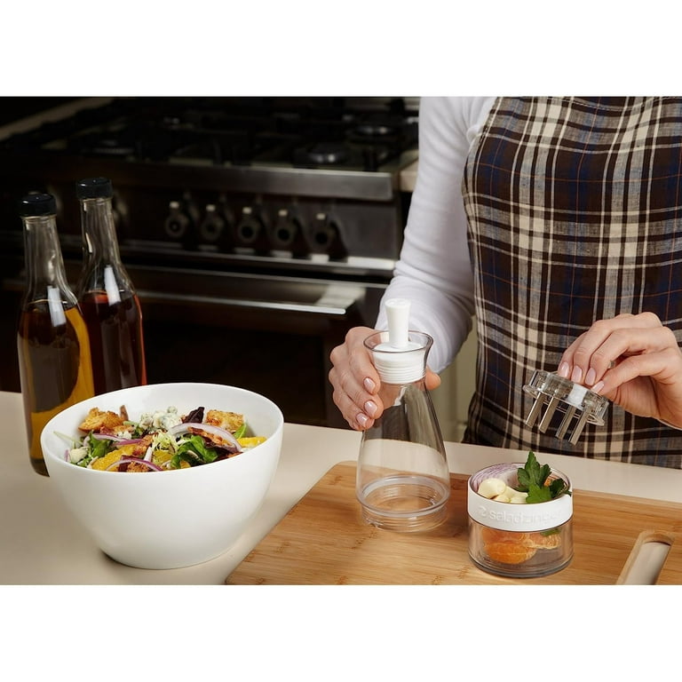 WBTAYB Zinger Salad Dressing Mixer and Blender, 1 EA, White 