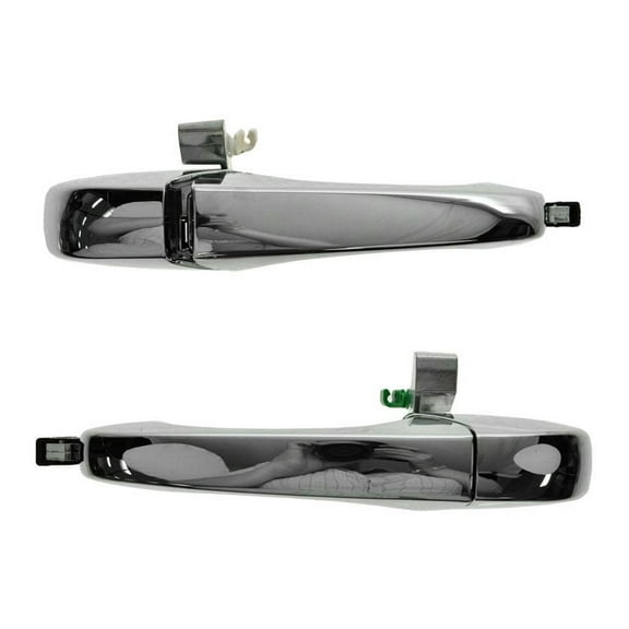 TRQ Rear Chrome Outer Outside Door Handle Pair Set for Dodge Magnum Chrysler 300 DHA36851